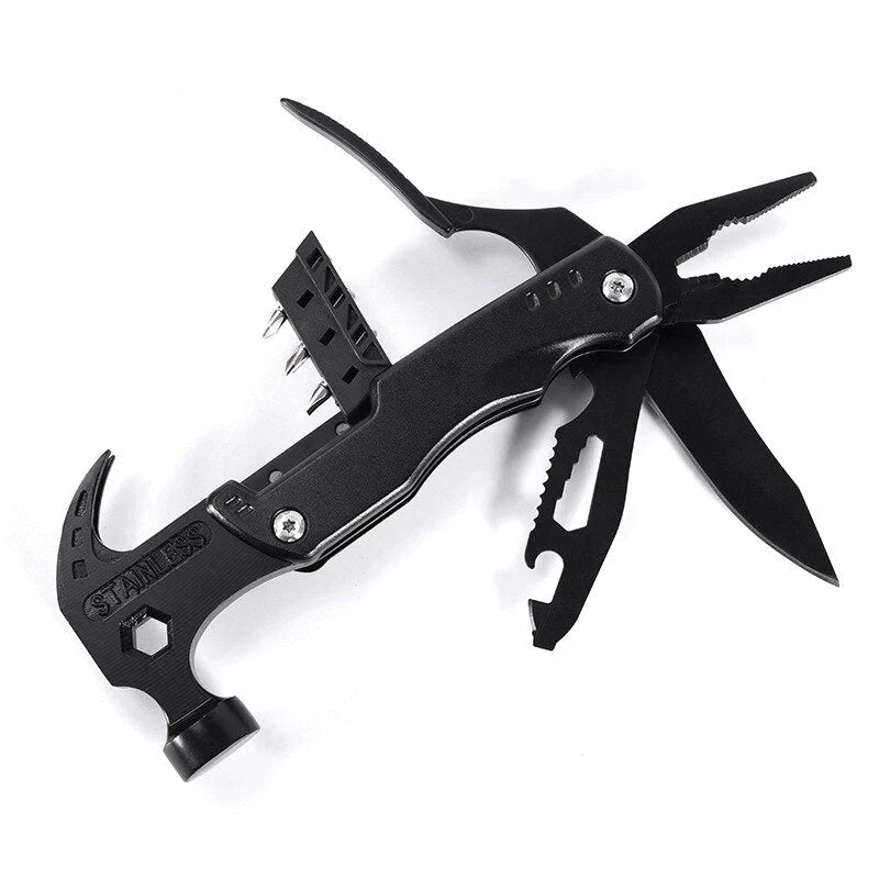 Martillo Táctico Multifuncional® (12 Herramientas en 1)