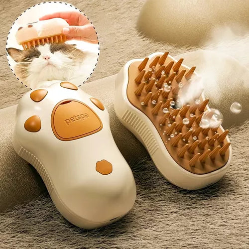 Cepillo Humidificador Mascotas® (Cuidado y Comodidad en 3 en 1)