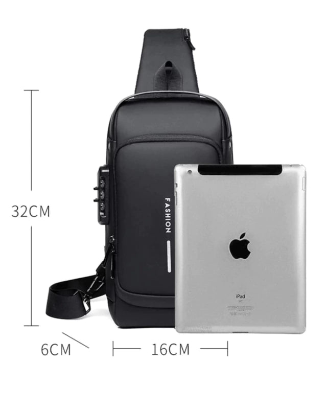 Mochila Antirrobo Cruzada® (Seguridad y Estilo)