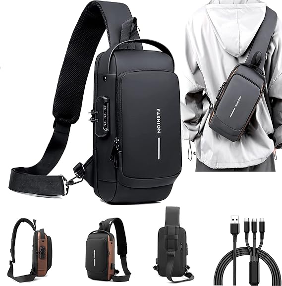 Mochila Antirrobo Cruzada® (Seguridad y Estilo)